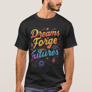 Camiseta sonhos forjar futuros