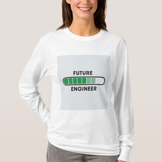 Camiseta "Sonhos Futuros Em Curso - Vista Sua Ambição!" (Frente)