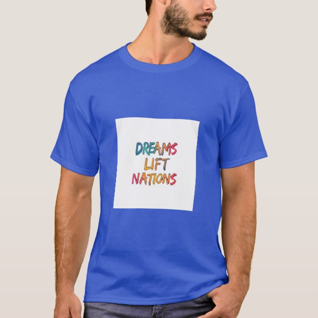 Camiseta Sonhos Levantam Nações (Frente)