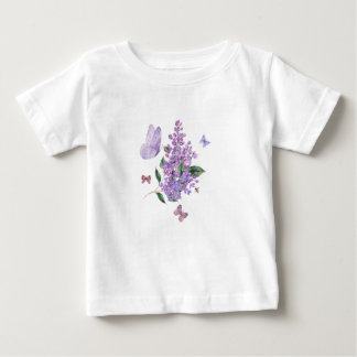 Camiseta Sonhos Lilac e Sussurros de Borboletas