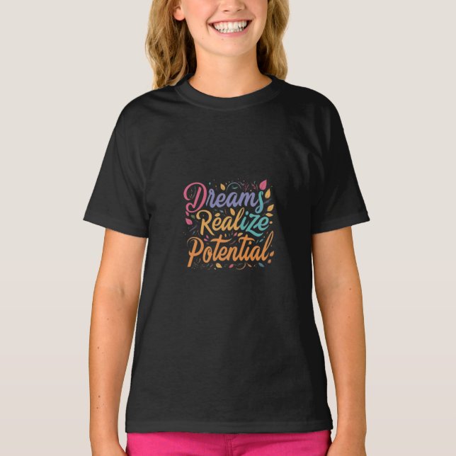 Camiseta Sonhos Realizam Potencial (Frente)