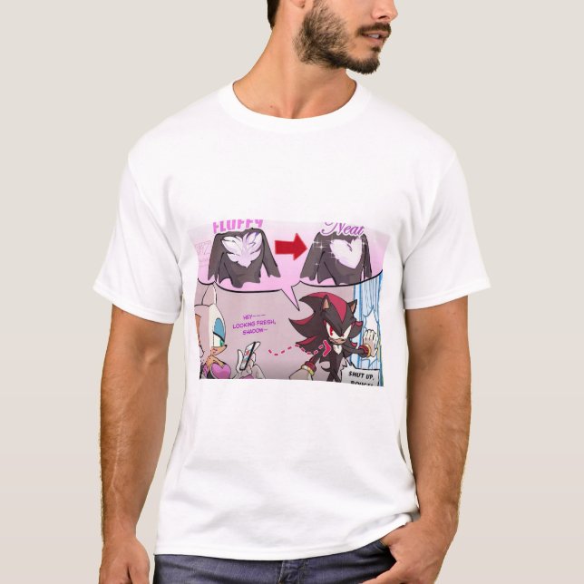 Camiseta Sonic Comic Dub (Frente)