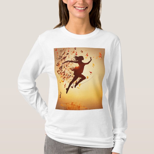 Camiseta Sonic Harmony Music T Shirt (Frente)