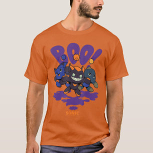 Camiseta Sonic O Ouriço Chao Contos Halloween Boo Trio