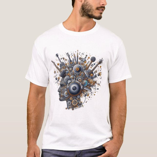 Camiseta Sonic Symphony: O Retrato do DJ (Frente)