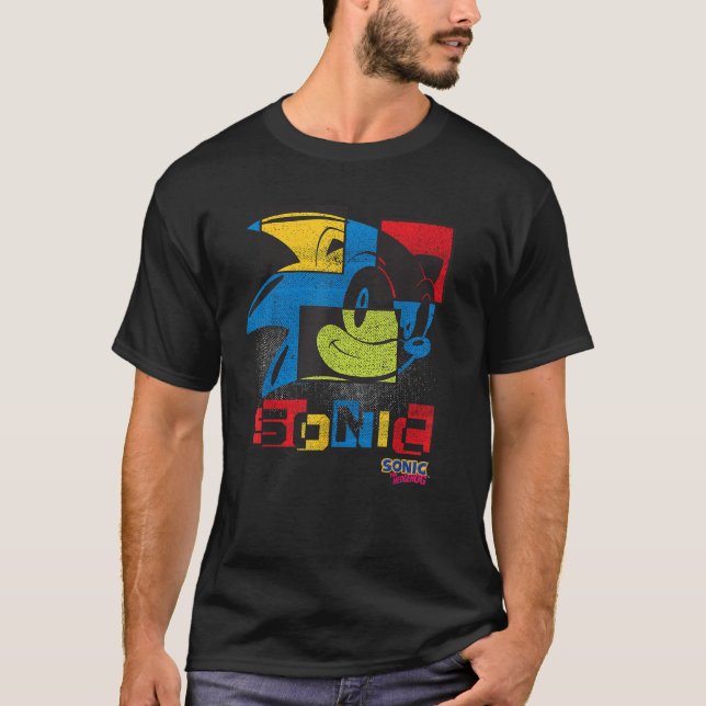Camiseta Sonic the Hedgehog Desalinhamento do Sonic (Frente)