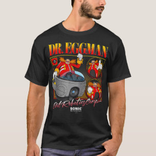 Camiseta Sonic The Hedgehog Dr. Eggman Evil Robotics Corp V