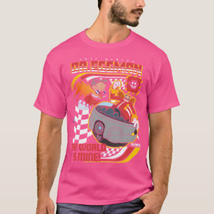 Camiseta Sonic The Hedgehog Dr. Eggman Speeder Race Retro C