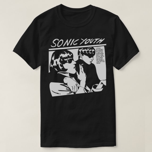 Camiseta Sonicc Youth BandMerchandise (Frente do Design)