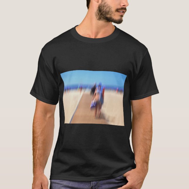 Camiseta Sonniger Sommer Strand bunt Ocean Sun Summer Sea (Frente)