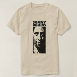 Camiseta Sonny Rollins - Impressão ilustrado