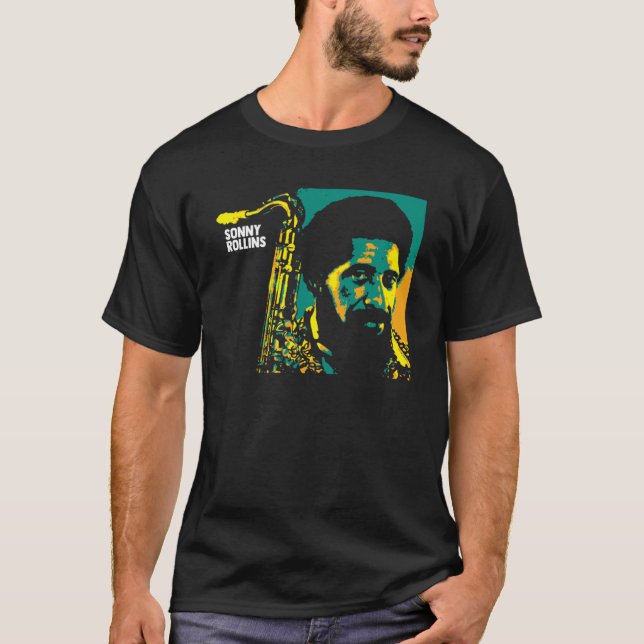 Camiseta Sonny Rollins. Walter Theodore Rollins v.2 (Frente)
