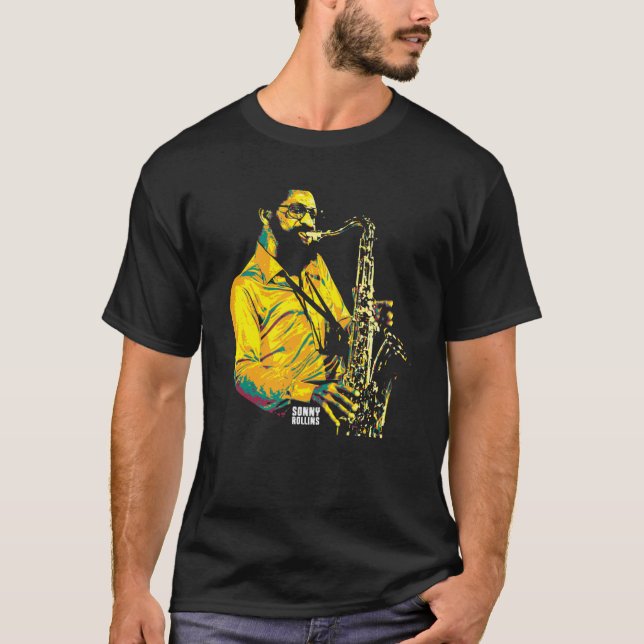 Camiseta Sonny Rollins. Walter Theodore Rollins v.7 (Frente)