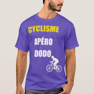 Camiseta sono de aperito de ciclismo
