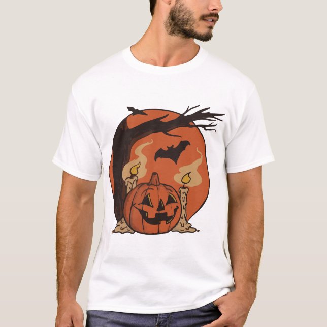 Camiseta sono de halloween (Frente)
