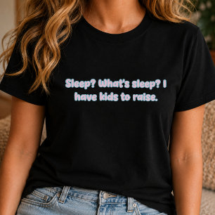 Camiseta Sono O Que é Sono Crianças para Criar Design de Pa