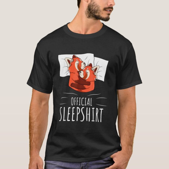 Camiseta Sono Oficial do Panda Vermelho (Frente)