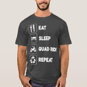 Camiseta Sono Quad 4 Wheeler Repetir Trilho ATV Q