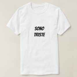 Camiseta Sono Triste | Estou triste