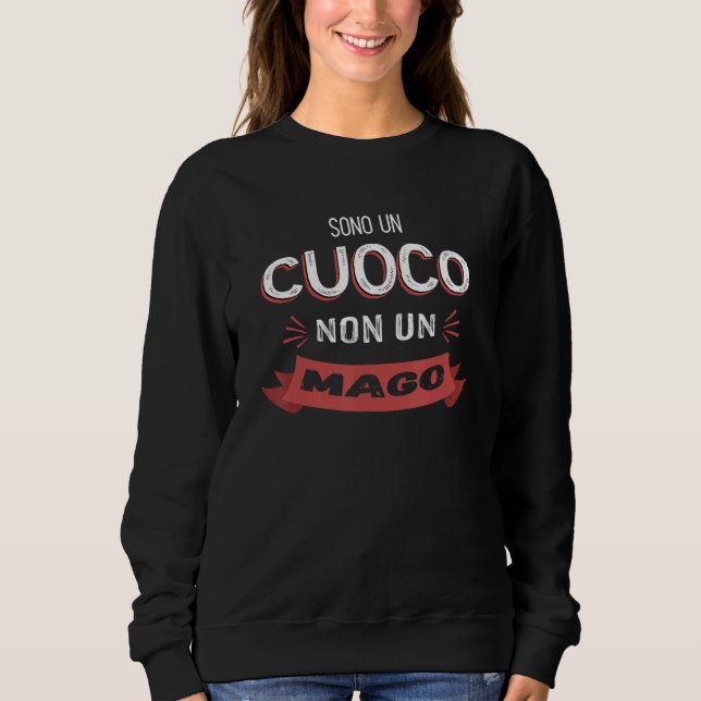 Camiseta Sono un Cuoco Non Un Mago   Chef (Frente)