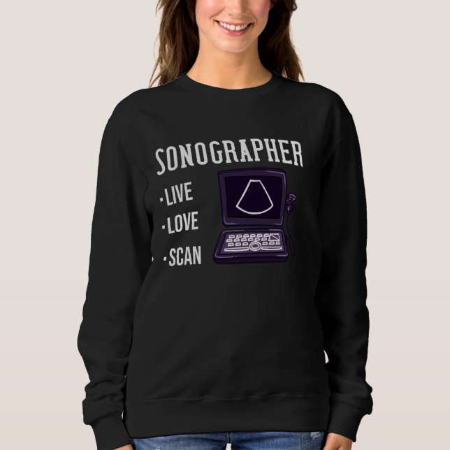Camiseta Sonografia do Ultrassom Tech Sonógrafo (Frente)
