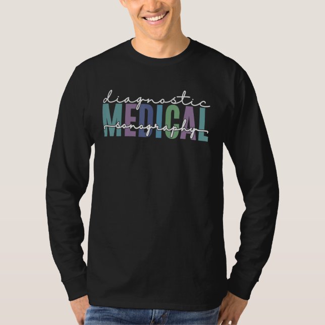 Camiseta Sonografia Médica Diagnóstica (Frente)