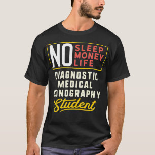 Camiseta Sonografia Médica Engraçado Diagnóstico Estudan