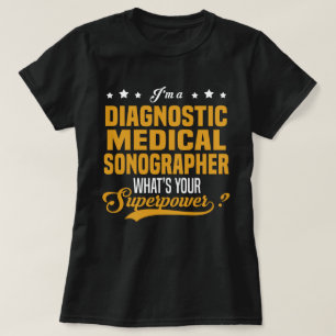 Camiseta Sonógrafo médico de diagnóstico