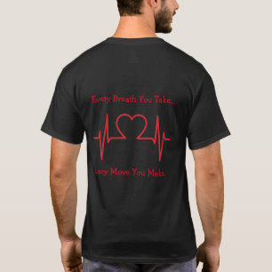Camiseta Sonograher cardíaco ECG suporta