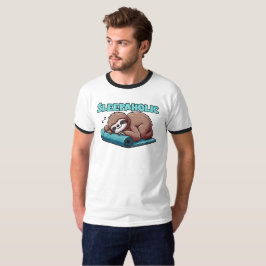 Camiseta Sonolência - Dormir Em Ioga