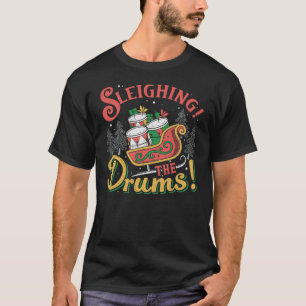 Camiseta Sonolência nos tambores - A música abre o Natal