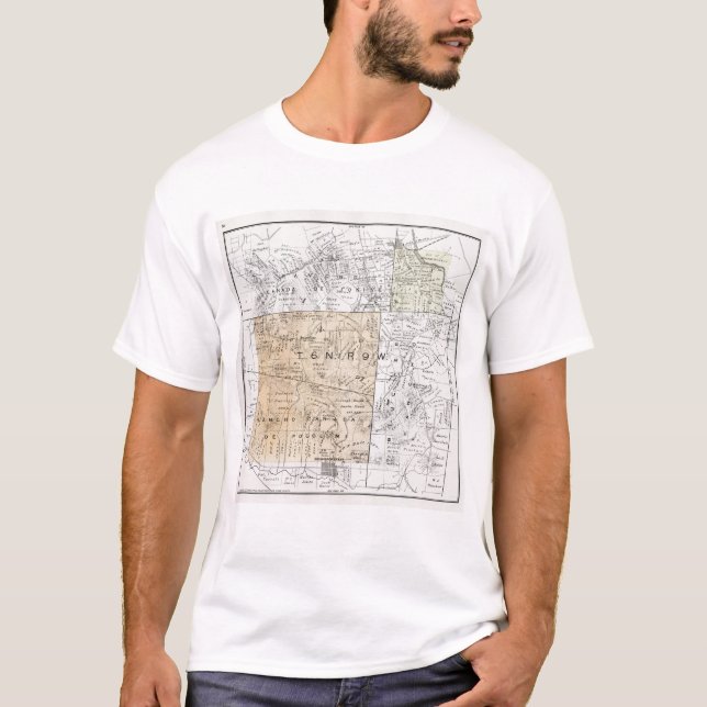 Camiseta Sonoma County, Califórnia 7 (Frente)