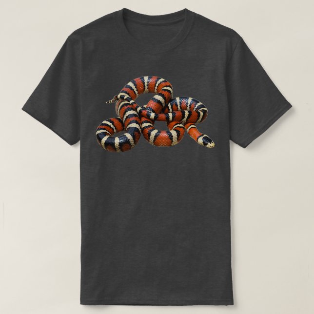 Camiseta Sonoran Mountain Kingsnake Lampropeltis piromelana (Frente do Design)