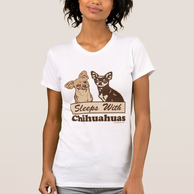 Camiseta Sonos com cães da chihuahua (Frente)