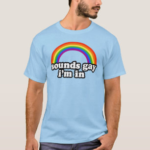 Camiseta Sons Gay, estou dentro