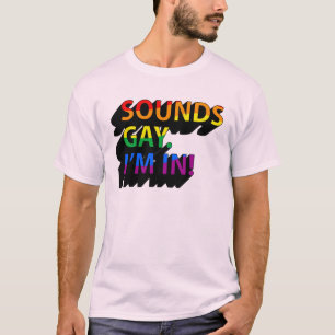 Camiseta Sons Gay, estou dentro