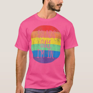 Camiseta Sons Gay I in LGBTQ Orgulho gay Rainbow Pride LG
