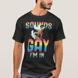 Camiseta Sons - Gay Im Na Orgulho gay de Sinalizador Lgbtq