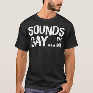 Camiseta Sons - Gay Im No Design Original Do Estilo Retroat