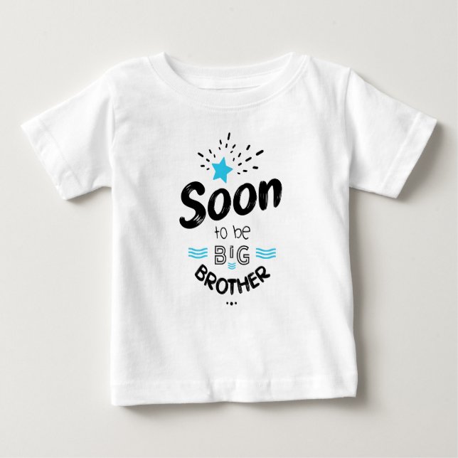 Camiseta Soon to be big brother (Frente)