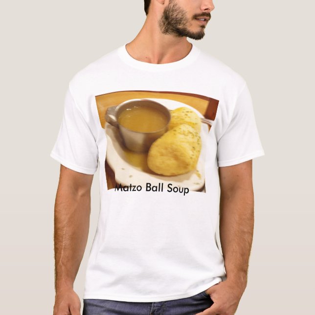 Camiseta Sopa da bola de Matzo (Frente)