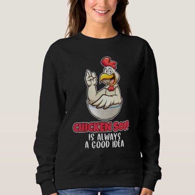 Camiseta Sopa De Frango É Sempre Uma Boa Ideia (Frente)