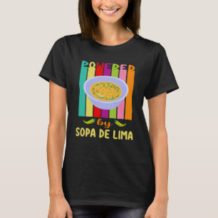 Camiseta Sopa De Lima Favoritos Dish Men Mulheres Comida