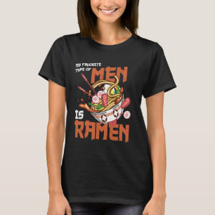 Camiseta Sopa de Macarrão em Tigela Ramen Para um Fã de Com