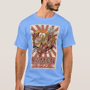 Camiseta Sopa de macarrão japonês Ramen Dragon