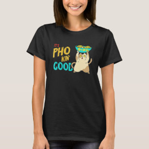 Camiseta Sopa de macarrão Pho Good Cat Pho Bowl Pho Ásiana 