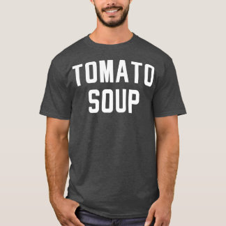 Camiseta Sopa De Tomate E Figurinos De Queijo Grelhado F