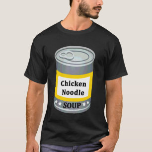 Camiseta Sopa Enlatada de Macarrão com Frango Diversão Fant