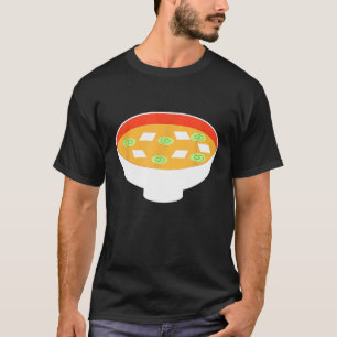 Camiseta Sopa Miso Culinária Japonesa Japão Comida Cozinhe