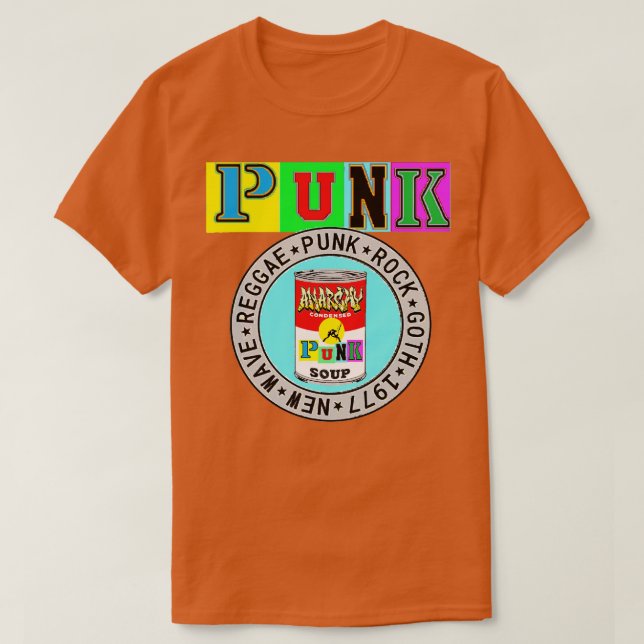 Camiseta sopa punk Punk (Frente do Design)